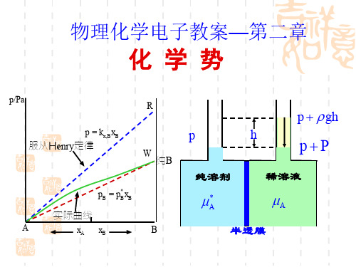 物化-化学势