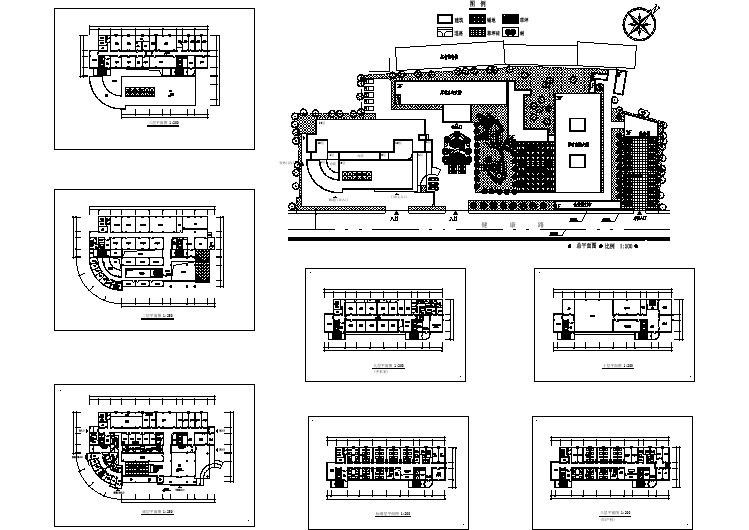 某医院综合楼建筑CAD图纸