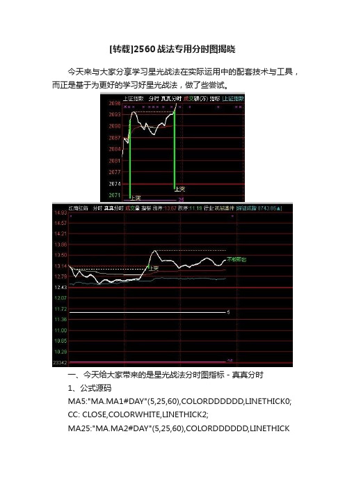 [转载]2560战法专用分时图揭晓