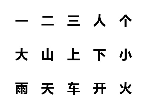 洪恩识字200个