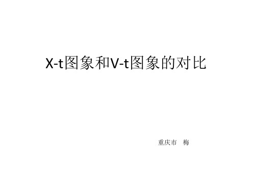 VT图象和XT图象对比