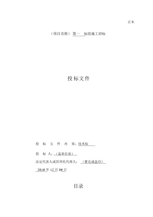 某街建筑亮化工程施工组织设计技术标