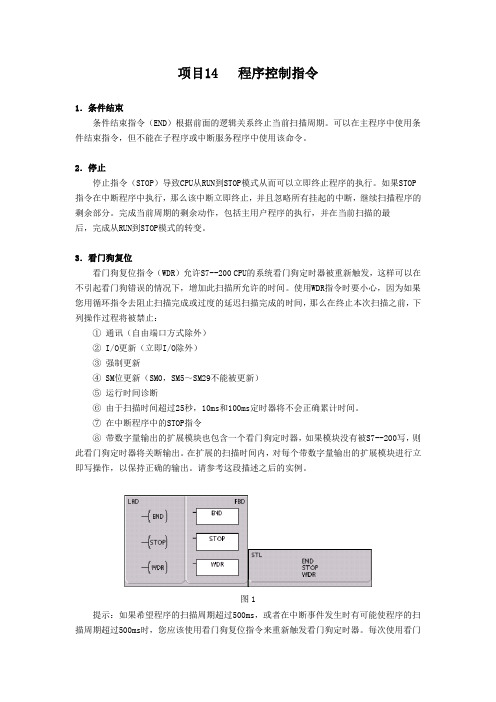 项目14-程序控制指令(2011-7-16)