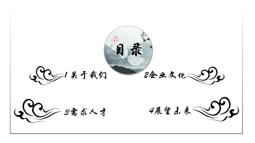 企业招聘宣讲公司介绍PPT