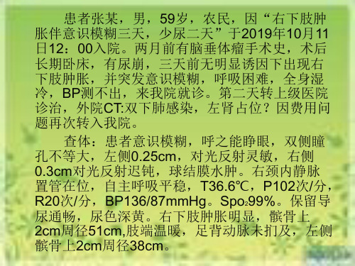 下肢静脉血栓的护理查房共22页文档