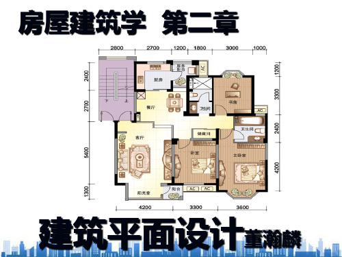 现代房屋建筑学--建筑平面设计概述(ppt 47页)PPT学习课件