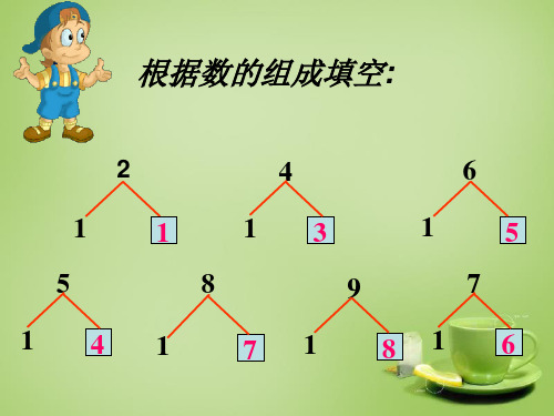 青岛版小学数学一年级上册小小运动会_信息窗一1