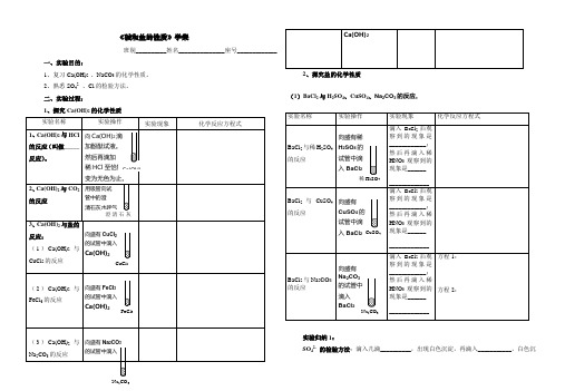 《碱和盐的性质》学案