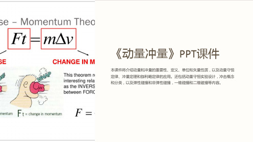 《动量冲量》课件