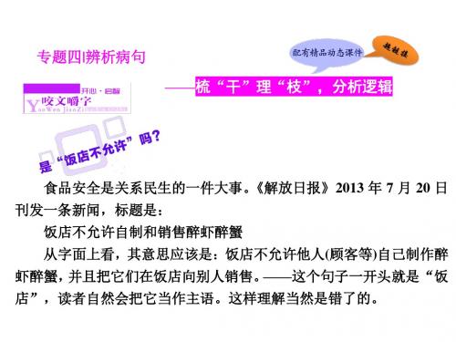2015届高考语文第二轮专题备考复习课件23