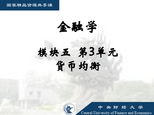 中央财经大学金融学课件 (17)