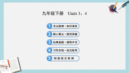 2019-2020年初中英语全程复习方略课件(教材复习案)九年级下册Units3、4(译林牛津版)