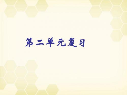 七年级政治上册 第二单元《走进新的学习生活》复习免费课件(鲁教版