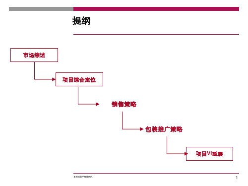 世联郑州亿晨中原名邸项目全程营销思路提案