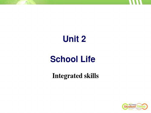 8A Unit 2 Integrated skills