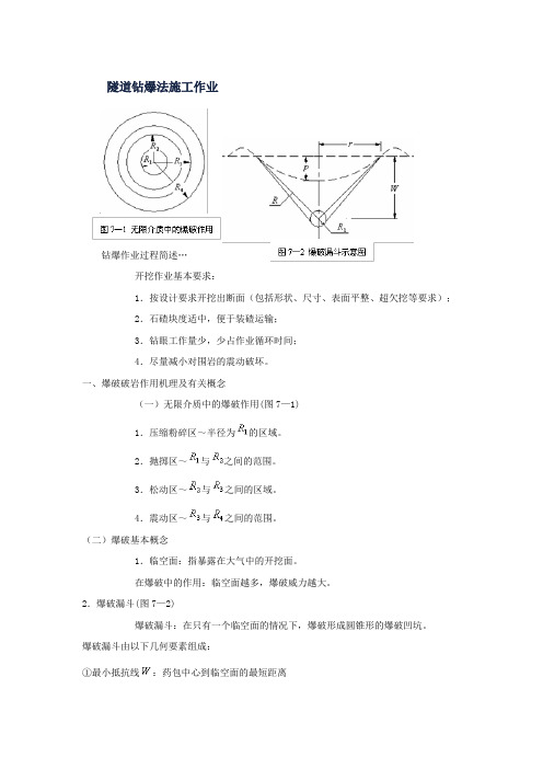 隧道钻爆法施工作业