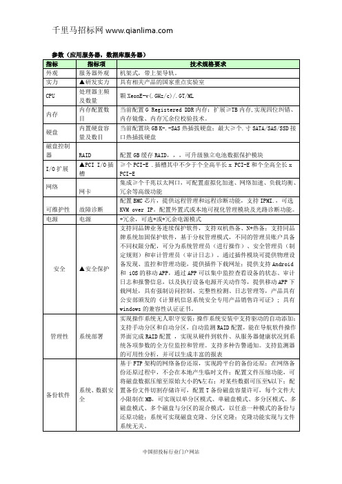 水利博物馆数据库硬件设备的在线询价信息招投标书范本