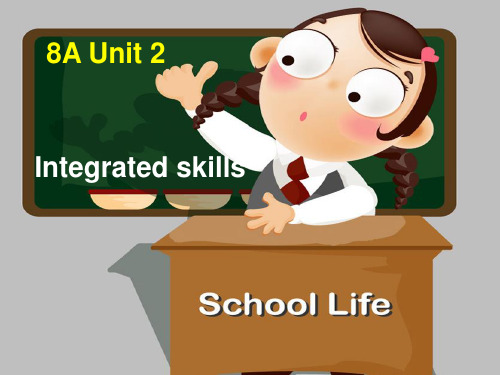 牛津译林版英语八年级上 Unit 2 Integrated skills (共25张PPT)