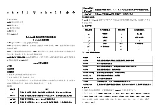 Linux中的shell与shell命令