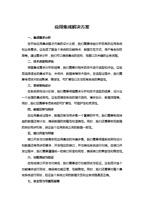 应用集成解决方案 (1)