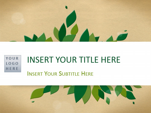 Nature-PowerPoint-Template【精品ppt模板】