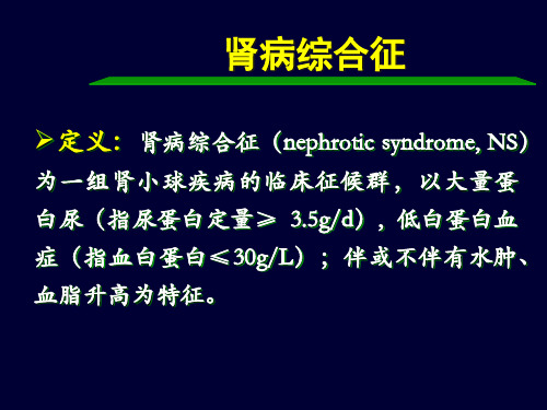 肾病综合征.ppt