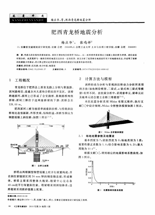 肥西青龙桥地震分析