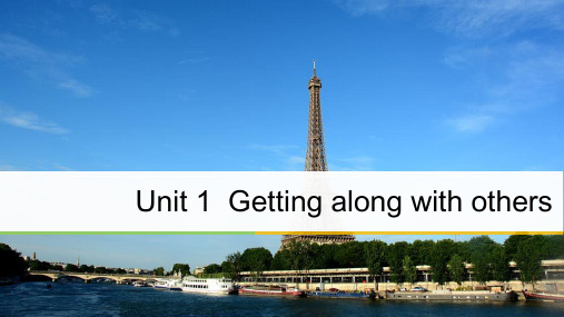2018版高中英语译林版必修5课件江苏:Unit 1 Period Four Project 精品