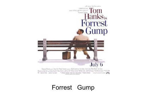 阿甘正传英语讲解  Forrest   GumpPPT课件