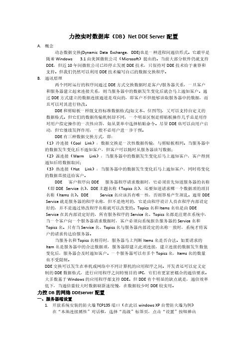 力控Net DDEServer配置-推荐下载