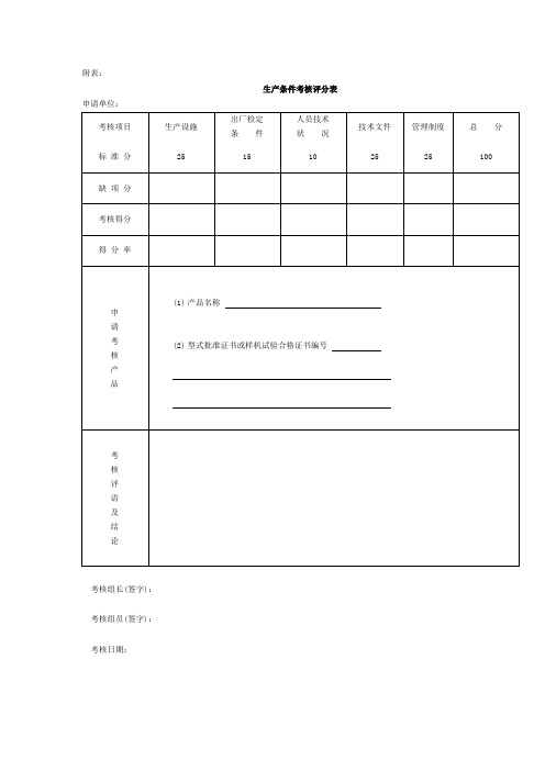 制造计量器具许可证