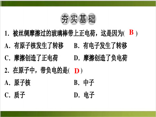 人教版初中物理课件《两种电荷》ppt实用课1