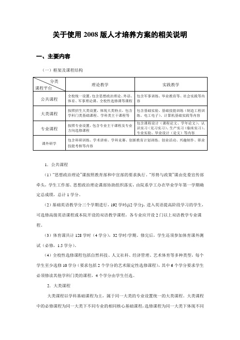 外国语言文学类本科生培养方案 (1)