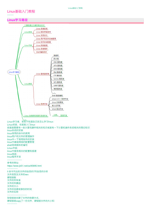 Linux基础入门教程