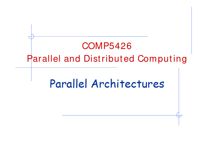 COMP5426_Parallel Program_2013 Semester 1_lecture02-1-13