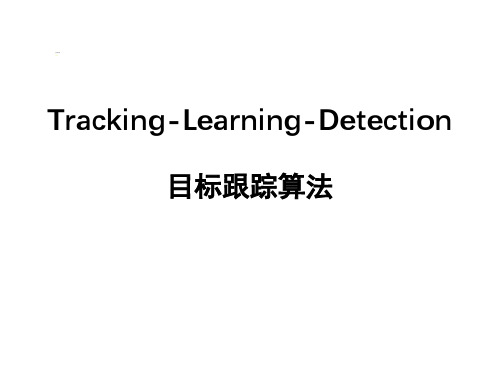 TLD目标跟踪算法