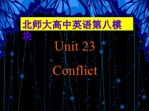 北师大版模块8 Unit 23 Language Awareness [课件]