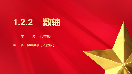 1.2.2数轴+课件+-2024--2025学年人教版(2024)七年级数学+上册