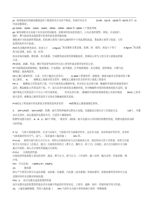  二级建造师机电实务重要知识点