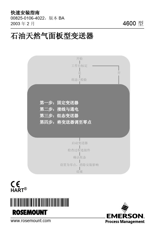 爱默生压力变送器3051