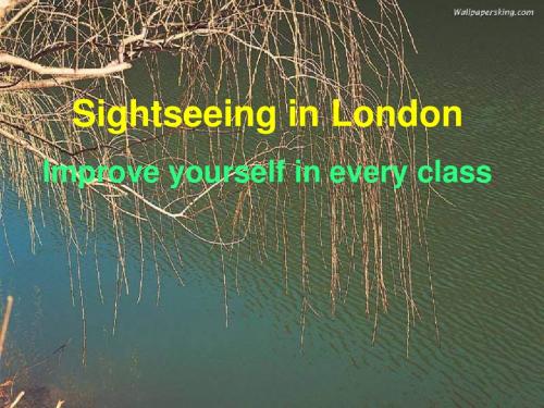 Sightseeing+in+London
