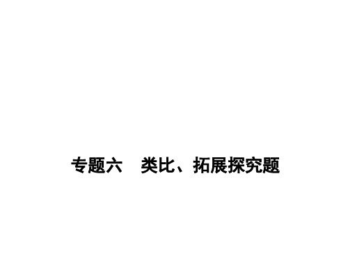 专题6类比、拓展探究题