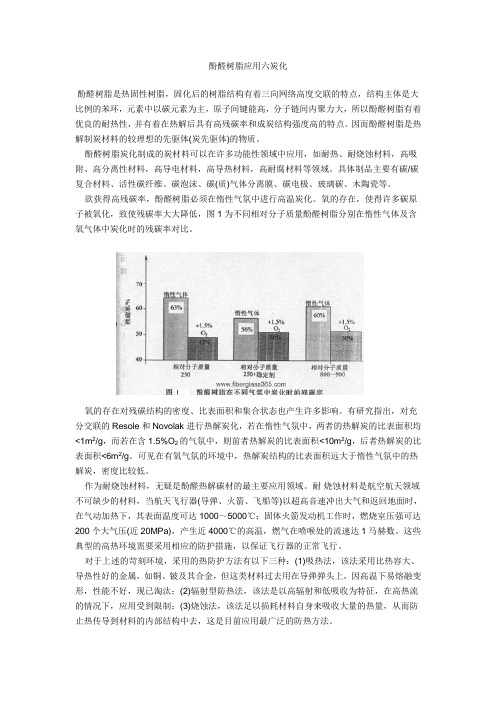 酚醛树脂应用六炭化