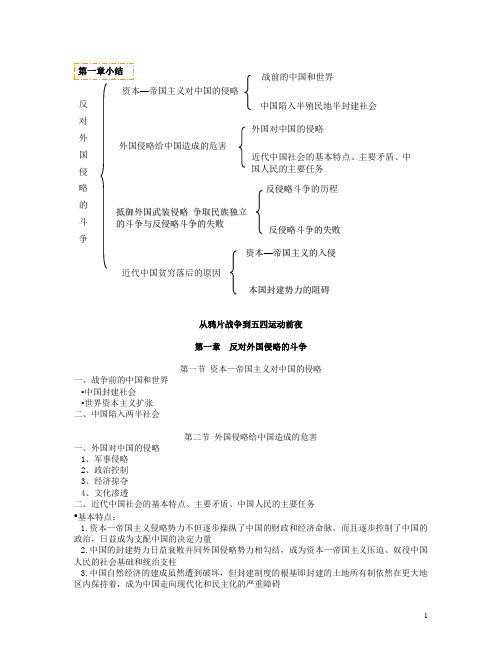 近代史纲要笔记