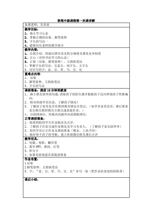 东方星书法(软笔中级课程详解)偏旁部首