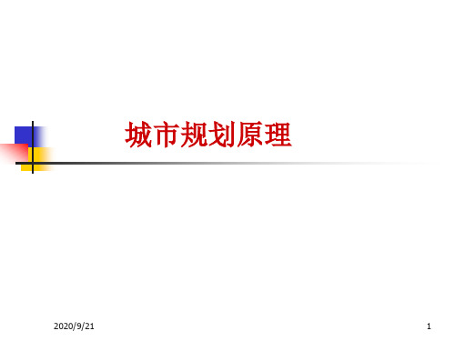 城规原理11城市历史文化遗产保护与城市更新.