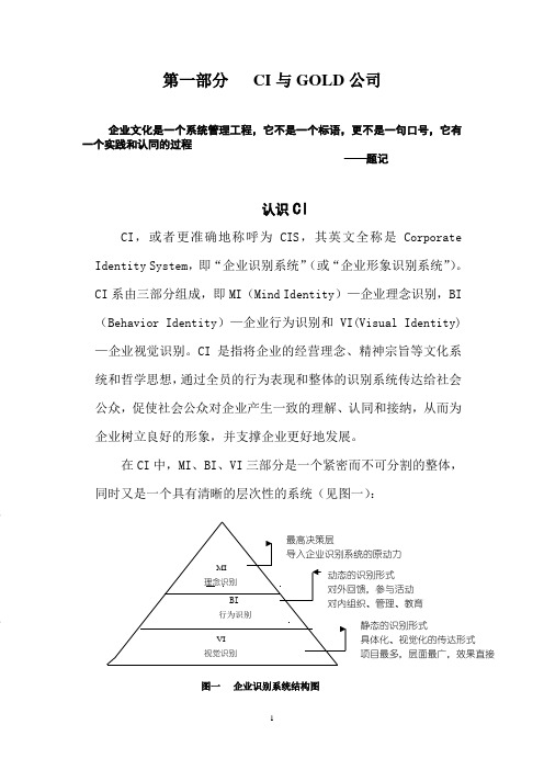 企业形象识别(CI)手册整理版