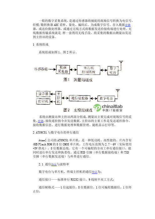 AT89C51单片机在无线数据传输中的应用 3