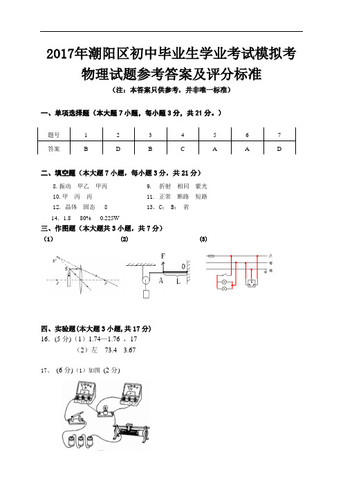 2017区模化学物理答案