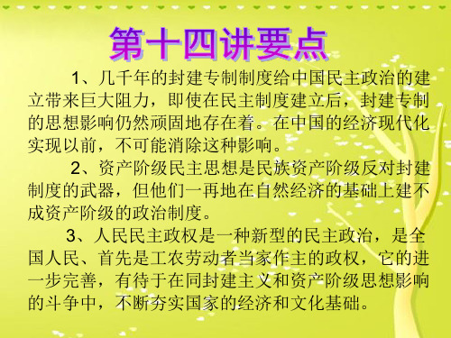 人民民主专政和社会主义民主